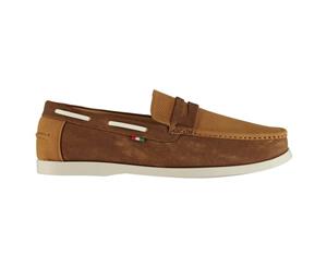 D555 Mens Dench Boat Shoes 82 Casual - Tan