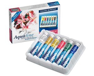 Daler Rowney Aquafine Intro Set 6 x 8ml