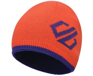 Dare 2b Boys Frequent Fleece Lined Reversible Beanie Hat - FieryC/SmPur