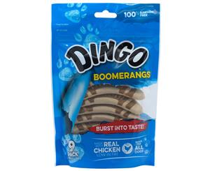 Dingo 9pk Boomerangs Chicken Treats For Dogs 180g