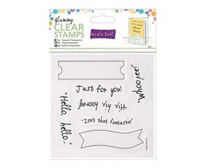 Docrafts - Roald Dahl Clear Stamps Glummy Hello Hello