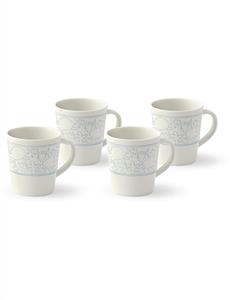 ED Polar Blue Accent Mug Set of 4