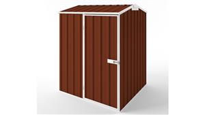 EasyShed S1515 Gable Roof Garden Shed - Tuscan Red