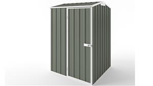 EasyShed S1515 Tall Gable Roof Garden Shed - Mist Green