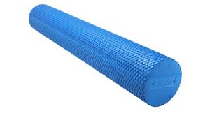 Everfit 90x15cm Yoga Gym Pilates EVA Stick Foam Roller u2013 Blue