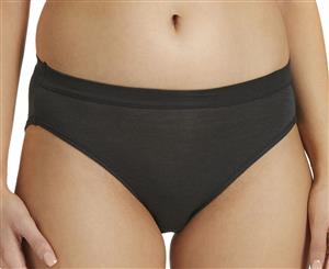 Fine Lines Women's Essence Hi Cut Brief - Black