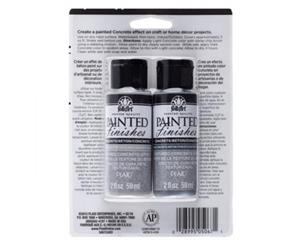 Folk Art Painted Finish Carded Concrete - 59 ml