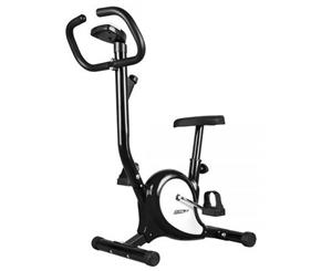 Genki Upright Exercise Bike Indoor Spin Bike Home Gym Equipment Black