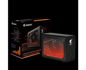 Gigabyte NVidia GeForce GTX 1070 AORUS External Gaming Box For Notebook Built-In N1070IXOC-8GD VC USB-C Thunderbolt3 40Gbps 3xUSB30 RGB Fusion VR