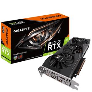 Gigabyte Nvidia (N2080WF3-8GC) 8GB RTX 2080 WINDFORCE PCI-E VGA Card