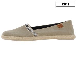 Gioseppo Boys' Canvas Espadrilles - Light Grey