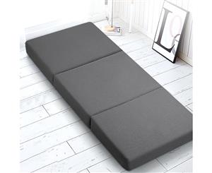 Giselle Bedding Folding Foam Mattress Portable Sofa Bed Mat Lounge Fabric