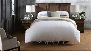 Grayson White Queen Quilt Cover Set