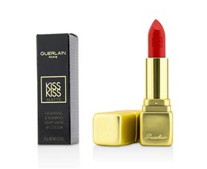 Guerlain KissKiss Matte Hydrating Matte Lip Colour # M347 Zesty Orange 3.5g/0.12oz