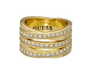 Guess womens Alloy Zircon gemstone ring size 18 UBR51429-58