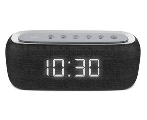 Havit M29 Wireless Bluetooth Speaker Dual Alarm Radio Clock LED Black