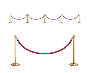 Hollywood Stanchion Party Prop Cutout