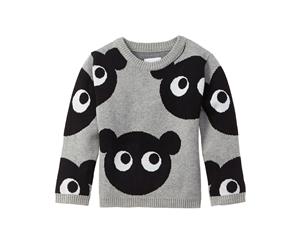 Huxbaby Shadow Bear Knit Jumper