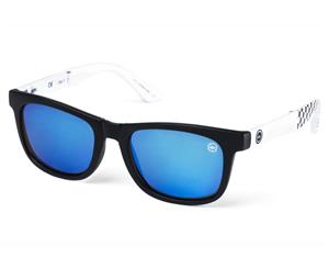 Hype Black Check Hypefolder Sunglasses - Black