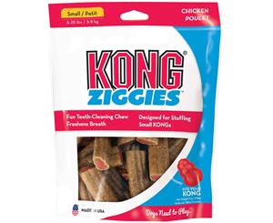 KONG Dog Stuff'n Ziggies Chicken Poulet Tasty Chew Treats Small (KDXA31)