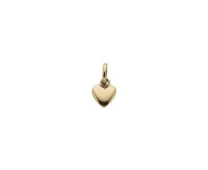 Kirstin Ash Heart Charm w/ 18K Gold Vermeil