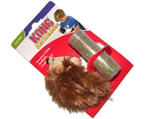 Kong Premium Cat Toy - Refillable Catnip Hedgehog