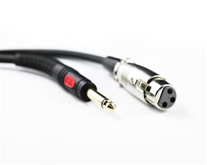 Konix 10M XLR F to 6.35 Plug Cable