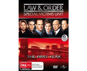 Law and Order Special Victims Unit Season 1 DVD Region 4