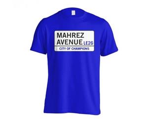 Mahrez Avenue - Leicester Street T-Shirt (Blue)