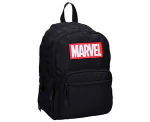 Marvel Logo Retro Black Backpack
