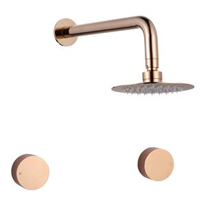 Mondella Resonance WELS 3 Star 9L/min Rose Gold Shower Set