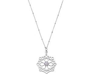 Morellato womens Stainless steel Diamond pendant necklace SADY07