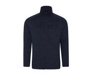 Mountain Warehouse Men Dash Full Zip Fleece Midlayer - Navy