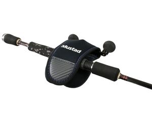 Mustad Neoprene Fishing Reel Cover to Suit Baitcaster Reels-Baitcaster Reel Case