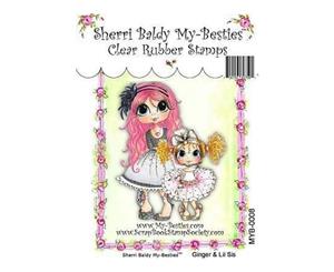 My Besties Clear Stamps 4Inch X6inch Gil & Little Sister