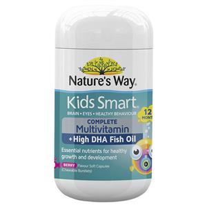 Nature's Way Kids Smart Complete Multivitamin 50 Chewable Capsules