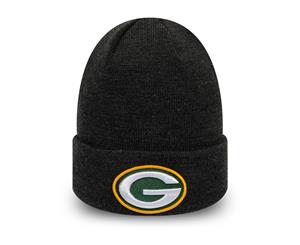 New Era Winter KIDS YOUTH Beanie - HEATEHR Green Bay Packers - Charcoal