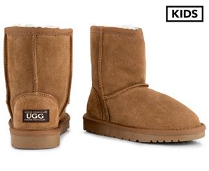 OZWEAR Connection Kids' Ugg Boots - Chestnut