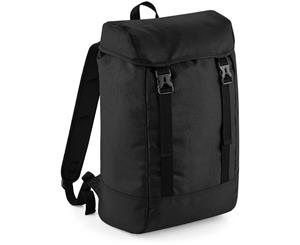 Outdoor Look Utility Urban 20 Litre Padded Backpack Bag - Black