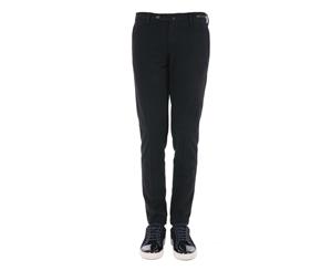 PT01 MEN'S BLACK COTTON PANTS