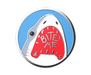 Popsockets Original Phone Grip - Shark Bites Blue Enamel