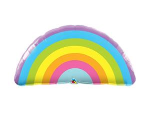 Qualatex 36 Inch Radiant Rainbow Supershape Foil Balloon (Multicolour) - SG17240