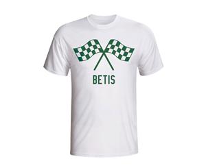 Real Betis Waving Flags T-shirt (white)