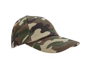 Result Unisex Heavy Cotton Premium Pro-Style Baseball Cap (Camo) - BC958