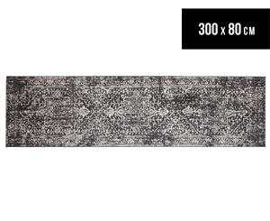 Rug Culture 300x80cm Cairo Runner - Charcoal