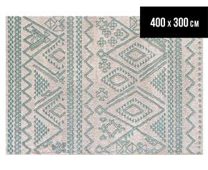 Rug Culture 400x300cm Capri Modern Rug - Ice Blue