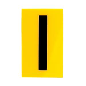 Sandleford 60 x 35mm I Yellow Self Adhesive Letter