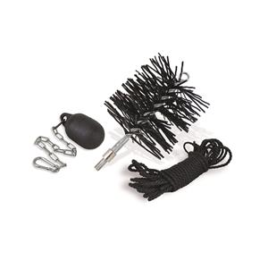 Scandia Pull Thru Flue Brush Kit