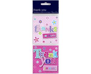 Simon Elvin Thank You Twin Display Packs (Pack Of 6) (Pink Dots) - SG13591