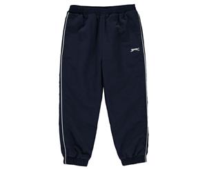 Slazenger Boys Closed Hem Woven Pants Trousers Bottoms Infant - Navy